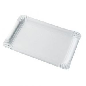 Iettes carton rectangle blanc 13x20cm x1500 Blanc