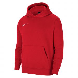 Nike Sweat à Capuche Fleece Park 20 - Rouge/Blanc Enfant, pointure XS: 122-128 cm - Rouge - Taille XS: 122-128 cm