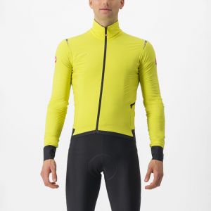 Castelli Alpha Flight RoS Jacket - Veste vélo homme Sulphur / Nickel Gray / Dark Gray 3XL