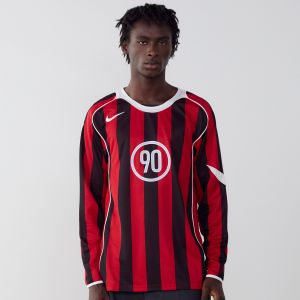 Nike Jersey T90 Energy Ls Rouge/noir