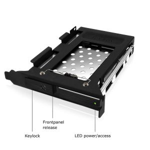 Icy box IB-2207StS - Rack mobile pour disque dur ou SSD 2.5" SATA slot PCI