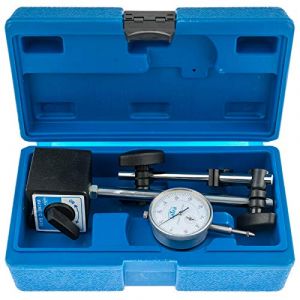 S-MAHO2 Support magnétique avec Base magnétique et Horloge comparatrice résolution 0-10 mm 0,01 mm