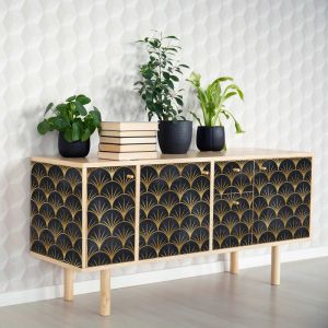 Sticker meuble scandinave hurlus 60 x 90 cm