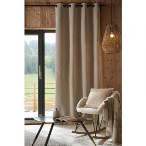 Intex Deco - Rideau 140 x 240 cm – occultant Total & Thermique Bjorn Pampa