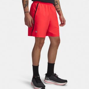Under Armour Launch 7in Short de running Hommes-rouge, noir, Taille L