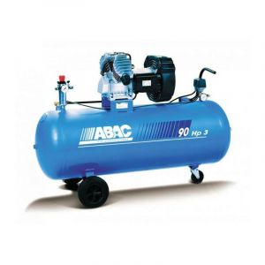 Abac Compresseur &agrave; piston lubrifi&eacute; 3CV 230V Mono 10 bar 90L Direct - V30/90 CM3