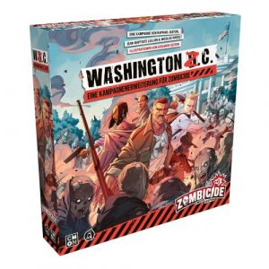 Asmodee | CMON | Zombicide 2e &eacute;dition - Washington Z.C. | Extension | Jeu d'expert | Dungeon Crawler | 1-6 Joueurs | &Agrave; partir de 14 Ans + 60 Minutes + Allemand