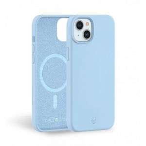 Force Case Coque Souple Renforcée Magsafe - Couleur : Bleu - Modèle : iPhone 16