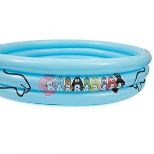 Image de Grandi Giochi Barbapapà BAP31000 piscine gonflable pour enfant avec 3 anneaux 90 cm