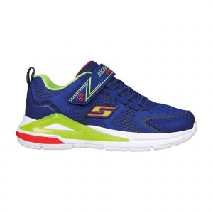 Image de Skechers Chaussures basses style running avec lumières et bride autoagrippante Bleu - Taille 33