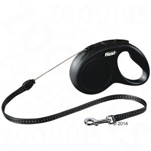 Flexi New Classic S 5m - Laisse cordon