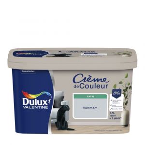 Dulux Valentine Peinture Cr&egrave;me De Couleur satin hammam 2 5L