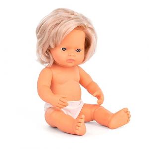 Miniland Baby 31052 38 cm européenne Petite Fille sans sous-vêtements