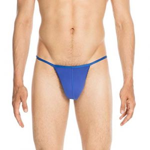HOM Me, String Plumes, Bleu Vif, XXL