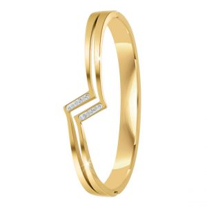 Jonc Femme So Charm - B4122-DORE - Bracelet Mode Dor&eacute;