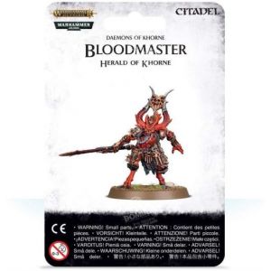 Games Workshop BloodMaster Herald of Khorne - Daemons of Khorne - 97-62 - Warhammer AoS