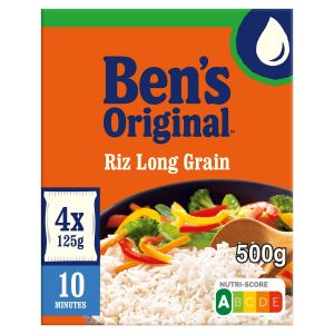 Uncle Ben's Riz Long Grain Ben's Original - La Boite De 4 Sachets De 125g
