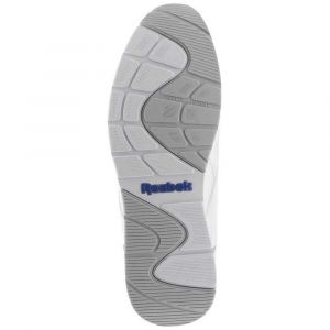 Image de Reebok Royal Glide, chaussures de sport homme, Blanc Cassé - Blanco (White / Steel / Royal), 44