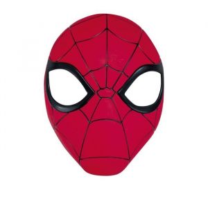 Rubie's Marvel Officiel - SPIDER-MAN - Masque Super Shallow pour Enfants - Taille Unique - Masque en Plastique avec Attache Elastique