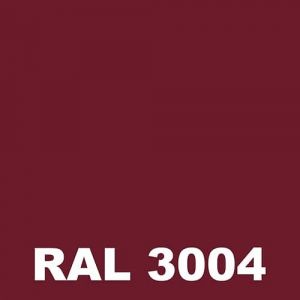 Peinture Industrielle - Metaltop - Rouge pourpre - RAL 3004 - Pot 1L