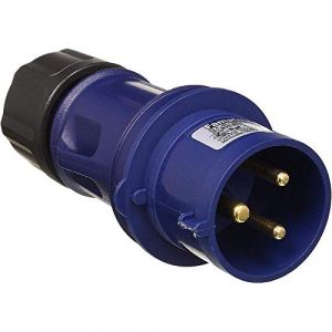 FAMATEL - Prise industrielle IP44 | Câblage rapide basse tension | 2P + 1T | 200-250V | Bleu