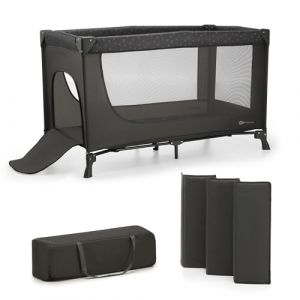 Kinderkraft Lit d'enfant 2en1 JOY LIGHT gris
