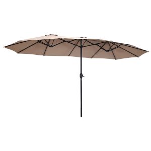 Image de Parasol double Coast - Ø480 cm - Beige