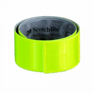 Image de Wowow Snap Wrap 3M Bande réflexe réfléchissante Jaune 44 x 4,4 cm