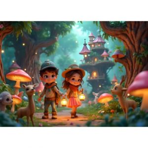 Bluebird Puzzle Aventure dans la For&ecirc;t Magique