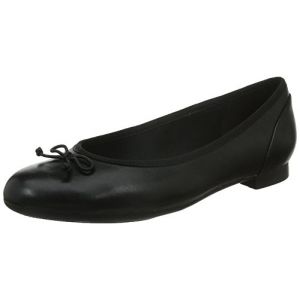 Image de Clarks Couture Bloom, Ballerines Femme - Noir (Black Leather), 36 EU