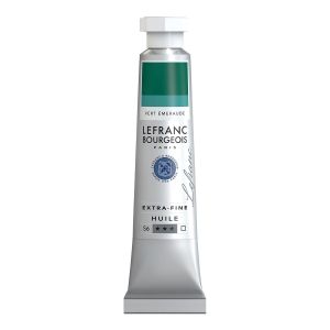 Image de Lefranc & bourgeois Peinture &agrave; l'huile extra-fine, 20ml, Vert Emeraude