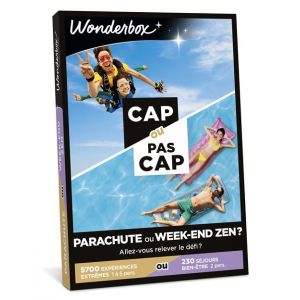 Wonderbox Coffret cadeau Parachute ou week-end zen ?