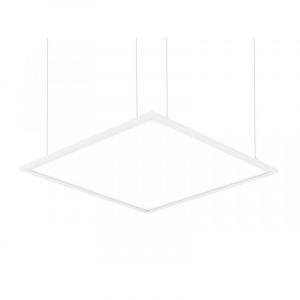 Panneau Led 60x60 Cm 40w 4000lm Lifud + Kit De Suspension Blanc Neutre 4000k - 4500k 595 Mm