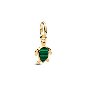 Pandora Mini Dangle Tortue Verte - Taille one size