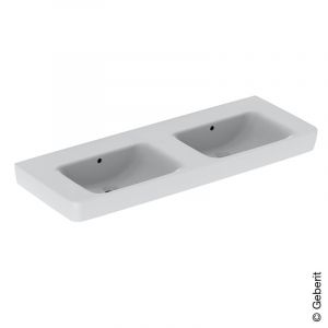 Geberit Renova Plan New Vasque double, 501712008,