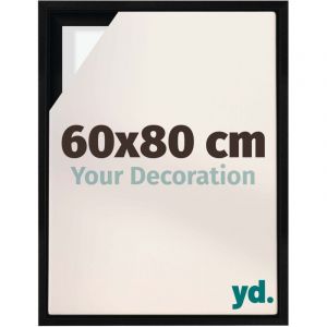Yd. - Your Decoration - Cadre flottant - Noir Mat - Cadre en caisse américaine pour toile sur chassis - mdf - Lyon