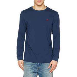 Image de Levi's Ls Original Hm T-shirt manches longues Hommes bleu T. XXL