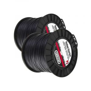 Fil débroussailleuse nylon Oregon Nylium 3,3 mm x 200 m - MATIJARDIN - Coupe rapide et finition professionnelle