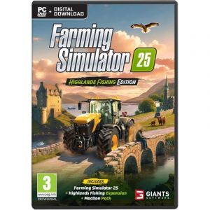 Giants Software Jeu PC Farming Simulator 25 Highlands Fishing Edition 4 cartes 400 machines aquaculture