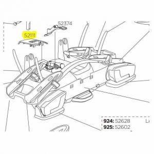 Image de Thule Plastic Cover Easyfold / Euroway 52111 One Size - Taille One Size