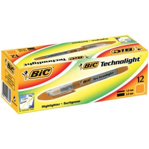 Image de Bic Surligneur Technolight pointe biseautée