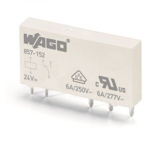 Wago 857-152 Relais 5mm 24vdc 1co