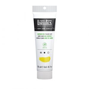 Image de Liquitex Professional Acrylique Heavy Body 138 ml Jaune Clair Sans Cadmium Série 3