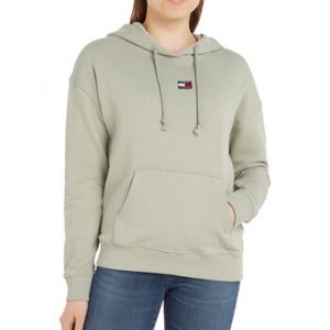 Tommy Hilfiger Sweat À Capuche Vert Femme Badge