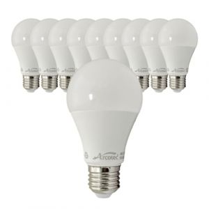 Arcotec Jamais utilis&eacute;] Lot de 10 ampoules led E27 standard 11,1W 1055Lm 6400K - garantie 2 ans