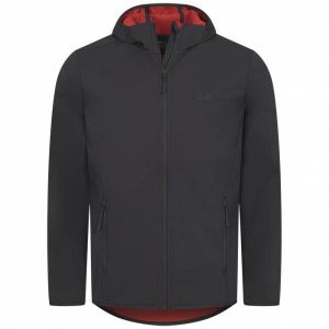 Jack Wolfskin Bornberg Hommes Veste softshell à capuche 1307471-6350