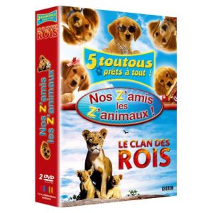 Image de Coffret nos z'amis les z'animaux - Clan des rois + 5 toutous prêts à tout !