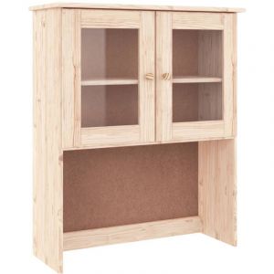 VidaXL Dessus de commode alta 77x30x92 cm bois massif de pin