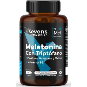 Sevens Nutrition Melatonina con Tript&oacute;fano 120comp