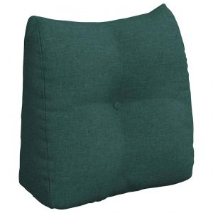 VidaXL Coussin De Dos Vert Fonc&eacute; 45 X 24 X 50 Cm Tissu